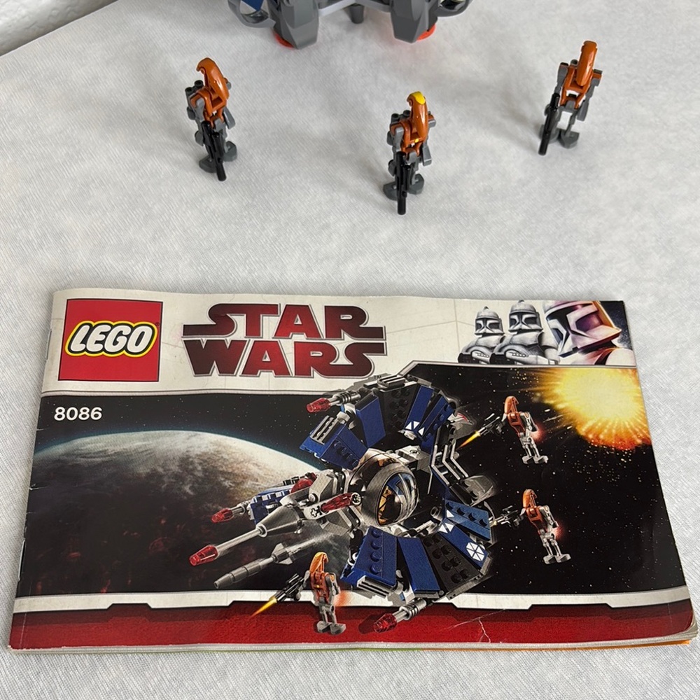 Lego Star Wars Set 8086 - Droid Tri - Fighter - Picture 9 of 14